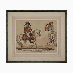 Unknown, The Prince Regent of Great Britain, Original Watercolor Lithograph, 1816-ZCI-964201