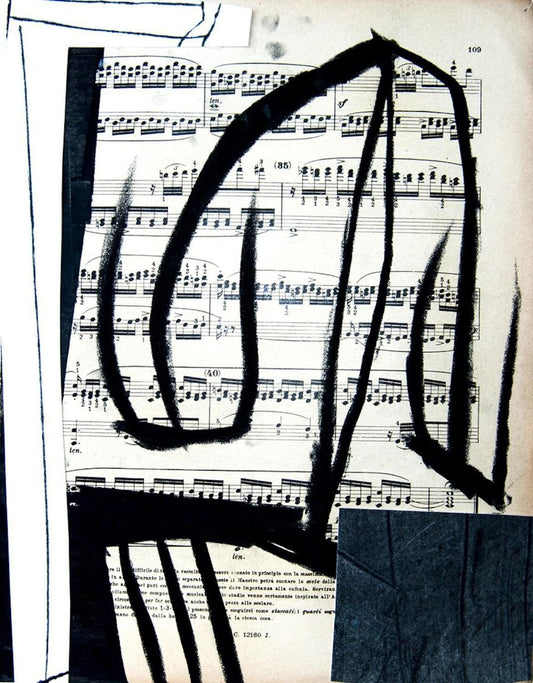 Untitled 5 - Original Mixed Media by T. Cascella - 2009 2009