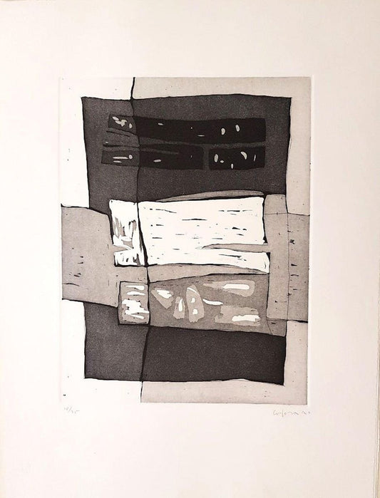 Untitled - Antonio Corpora - 1970s - Etching - Contemporary 1970