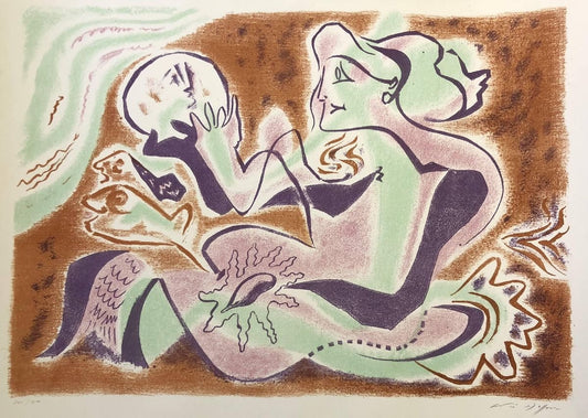 Untitled - Original Lithograph by André Masson - 1970 1970