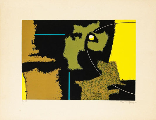 Untitled - Original Lithograph by Enrico Prampolini - 1954 ca. 1954 ca.