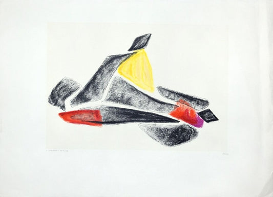 Untitled - Original Lithograph by Luigi Veronesi - 1976 1976