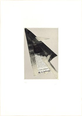 Untitled - Original Mixed Media by Hans Richter - 1973 1973-ZCI-760413