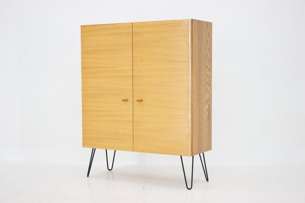 Upcycled Birch Cabinet, Czechoslovakia, 1970s-TZ-1293660