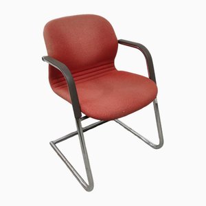 Upholstered Chrome Armchair, West Germany-ZWG-1820909