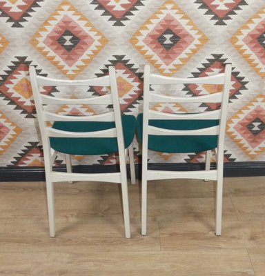 Upholstered Dining Room Chairs, 1960s, Set of 4-AFE-1420316