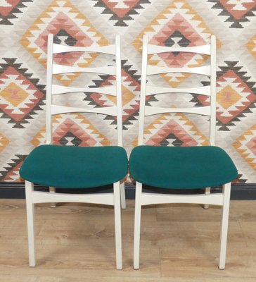 Upholstered Dining Room Chairs, 1960s, Set of 4-AFE-1420316