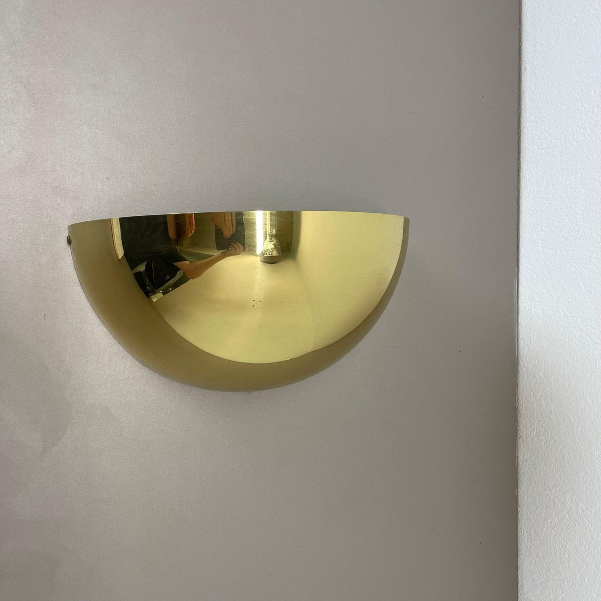 Uplight Brass Wall Light from Bankamp Leuchten, 1980s