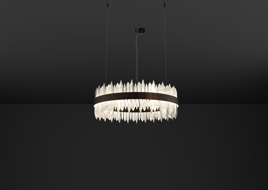 Urano Ruggine of Florence 100 Pendant Light 2 by Alabastro Italiano