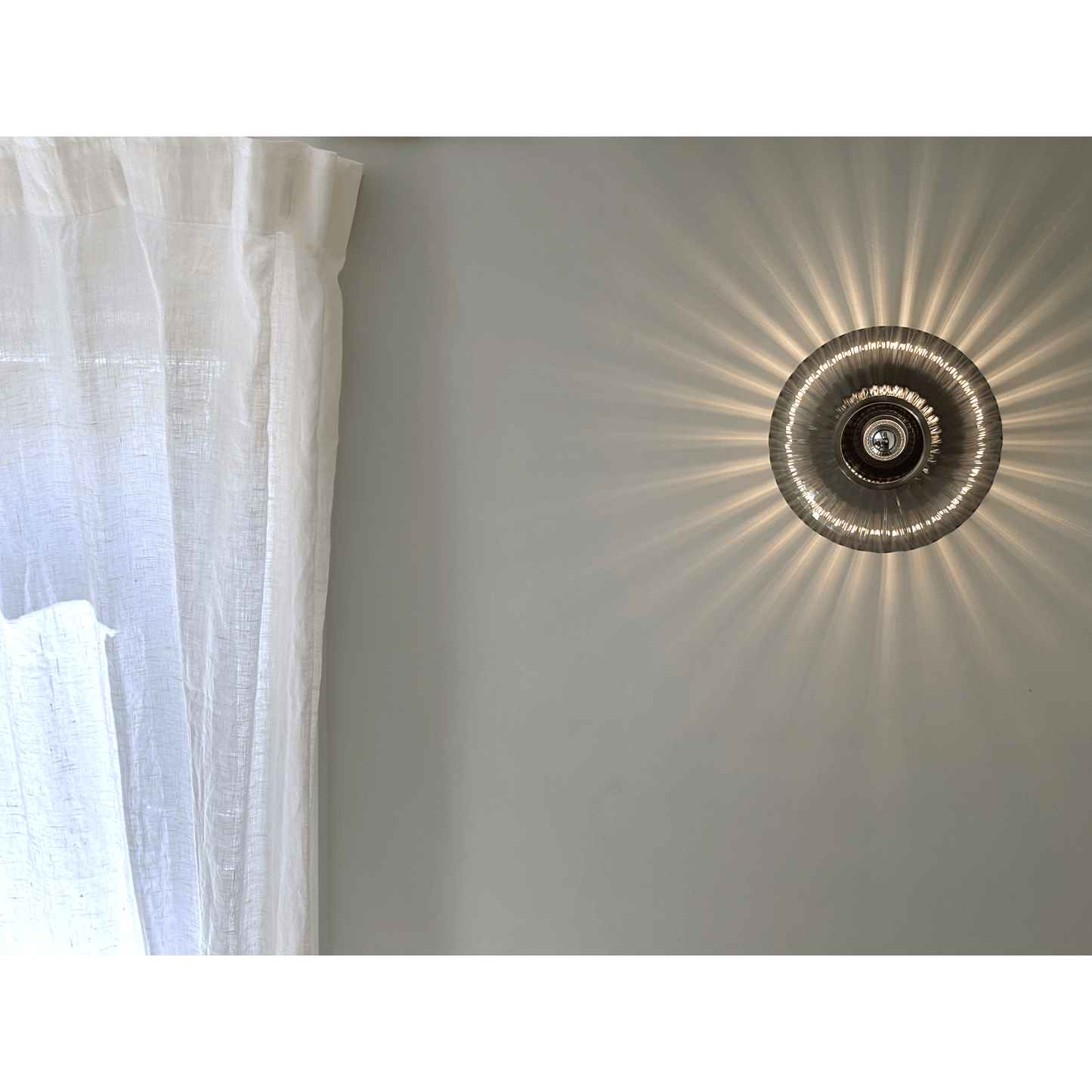 Edgeform Urc Wall Lamp 26 Smoke