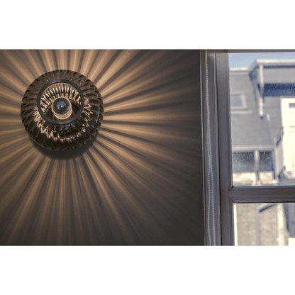 Edgeform Urc Wall Lamp 19 Smoke