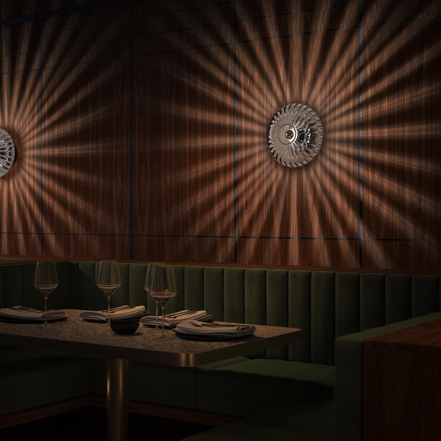 Edgeform Urc Wall Lamp 26 Smoke