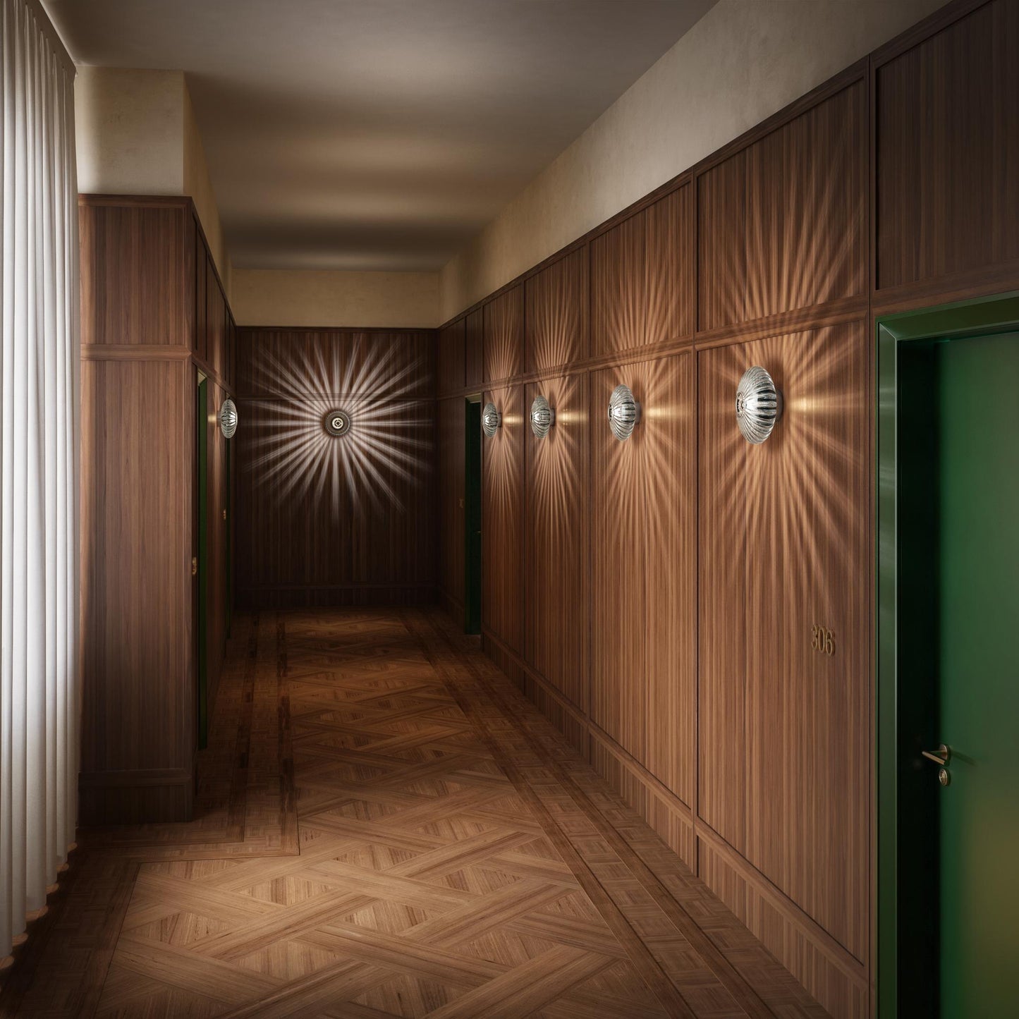Edgeform Urc Wall Lamp 26 Smoke