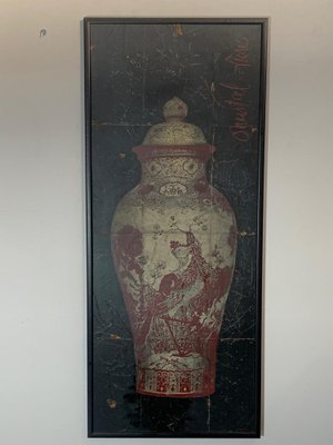 Urn, 1970s, Silkscreen on Rice Paper, Framed-IJR-1406497