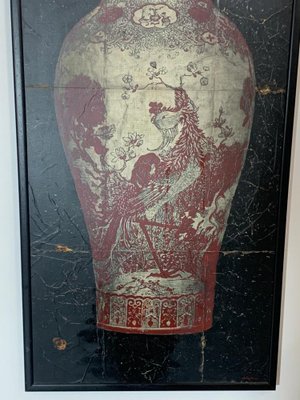 Urn, 1970s, Silkscreen on Rice Paper, Framed-IJR-1406497