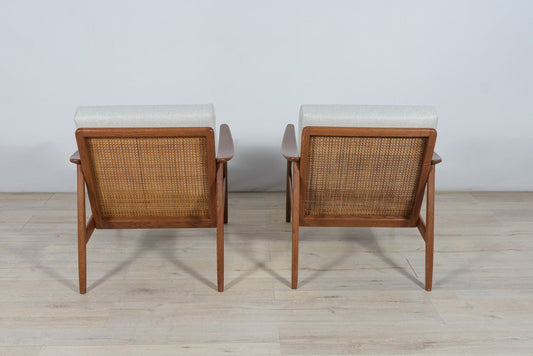 USA 247 Lounge Chairs by Folke Ohlsson for Dux, 1960s, Set of 2