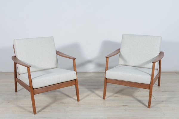 USA 247 Lounge Chairs by Folke Ohlsson for Dux, 1960s, Set of 2-NIT-1332611