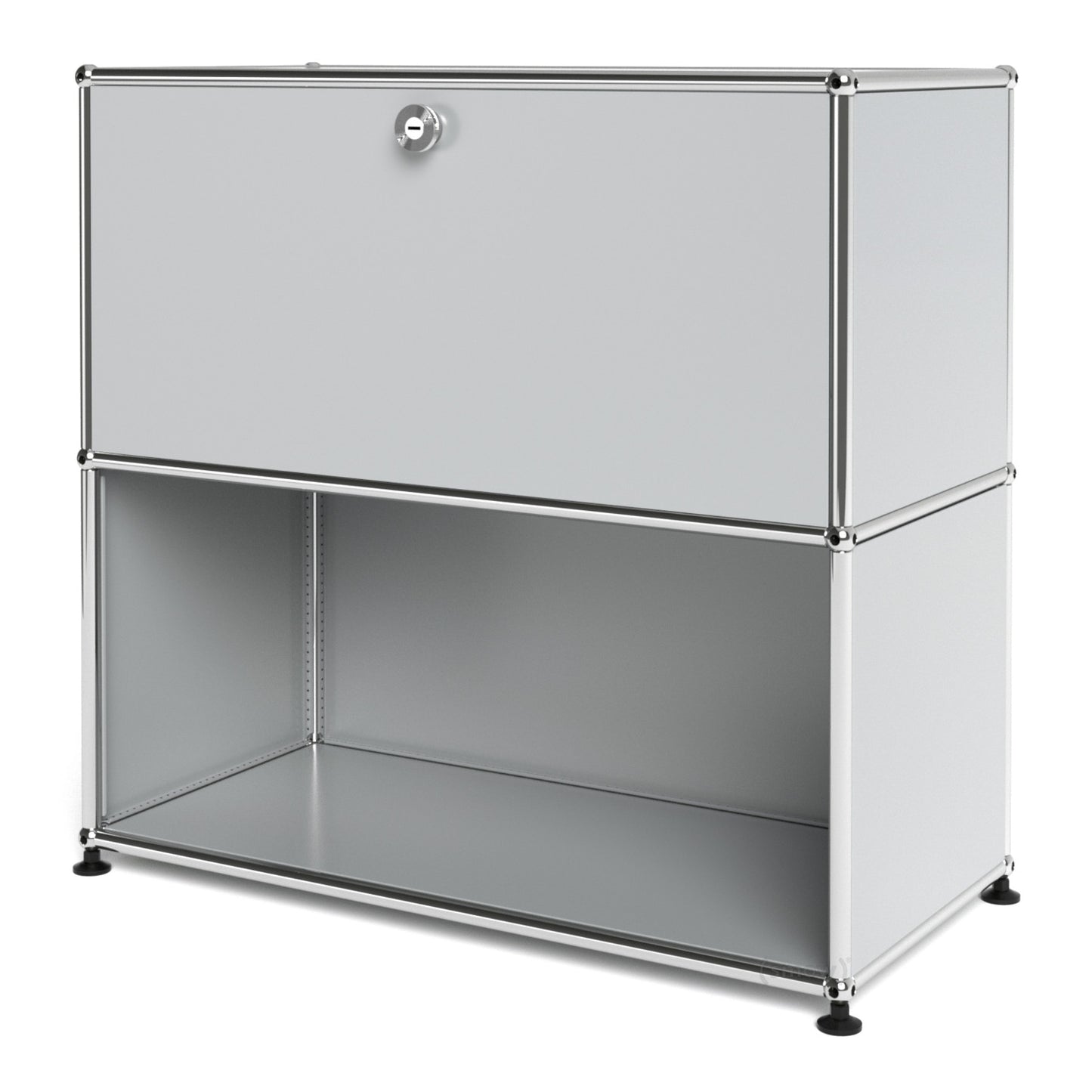 1x2 Modular Metal Sideboard with 1 top doors [W750XD350XH(350+350)]