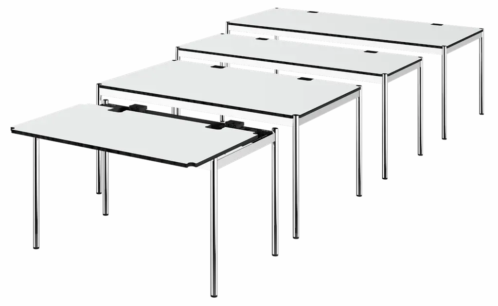 USM Haller Advanced Table - Sliding tabletop