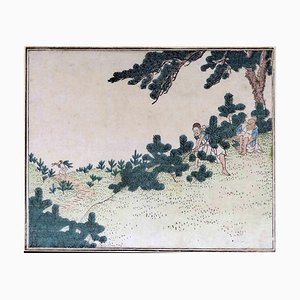 Utagawa Hiroshige, Harvesting Young Cedars, Woodcut, 19th Century-ZCI-1781939