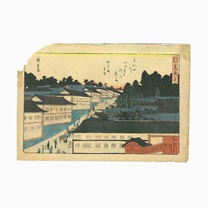 Utagawa Hiroshige, Kasumigaseki Nokei Woodcut, 1840-ZCI-985986