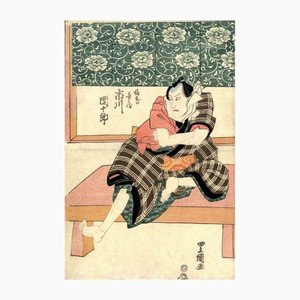 Utagawa Toyokuni, Ichikawa, Danjuro in the Role of Chobei, Woodcut, 1810s-ZCI-1163409