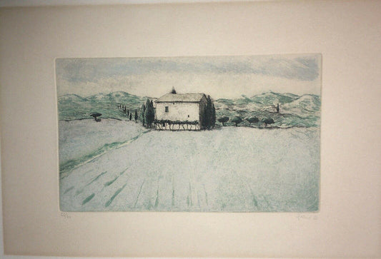 Ute Gortner, 1950, Etching