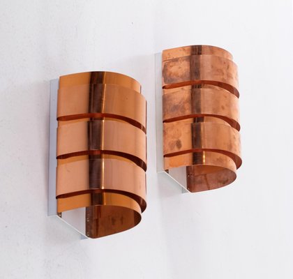 V-155 Wall Lights by Hans-Agne Jakobsson, 1960s-QU-1706886