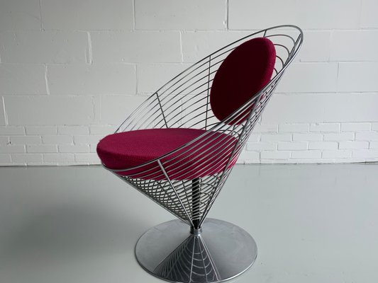 V-Chair 8800 Armchair by Verner Panton for Fritz Hansen, 1980s-MKL-748850