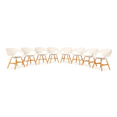 Vad Chairs in Plastic from Casamania, Set of 8-RQW-2040621