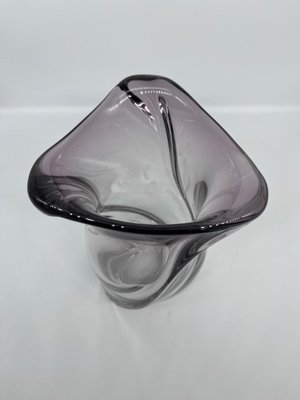 Val Saint Lambert Crystal Vase-AVC-1301388