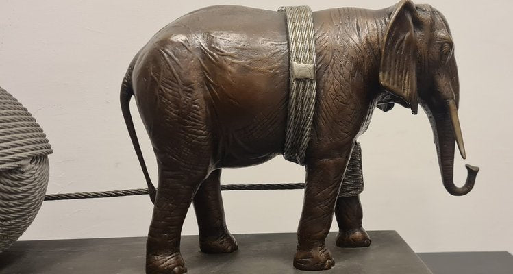 Valeriano Trubbiani, Elephant, 1981, Bronze & Aluminum Sculpture-RPW-1800632