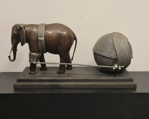 Valeriano Trubbiani, Elephant, 1981, Bronze & Aluminum Sculpture-RPW-1800632