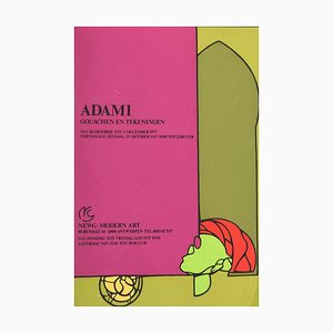 Valerio Adami, Valerio Adami Is A, Vintage Offset and Screen Print Poster, 1977-ZCI-884294