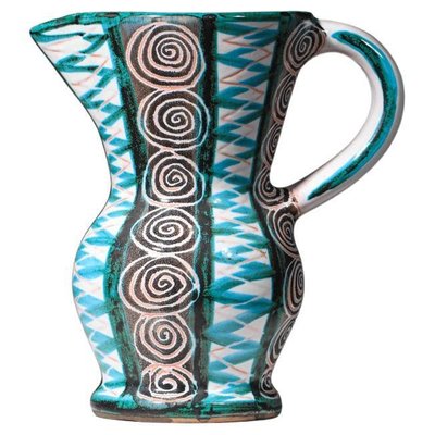 Vallauris Ceramic Pitcher by Robert Picault, 1960s-YU-1800690