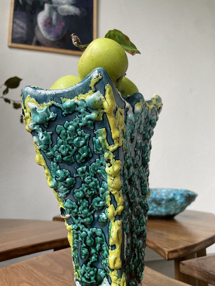 Vallauris Fatlava Vase, 1950s