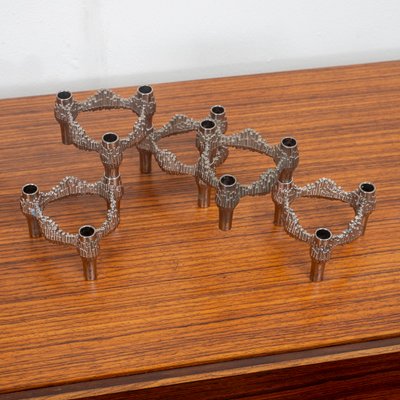 Variomaster Candle Holders from Quist, 1960s, Set of 5-BIG-2022845