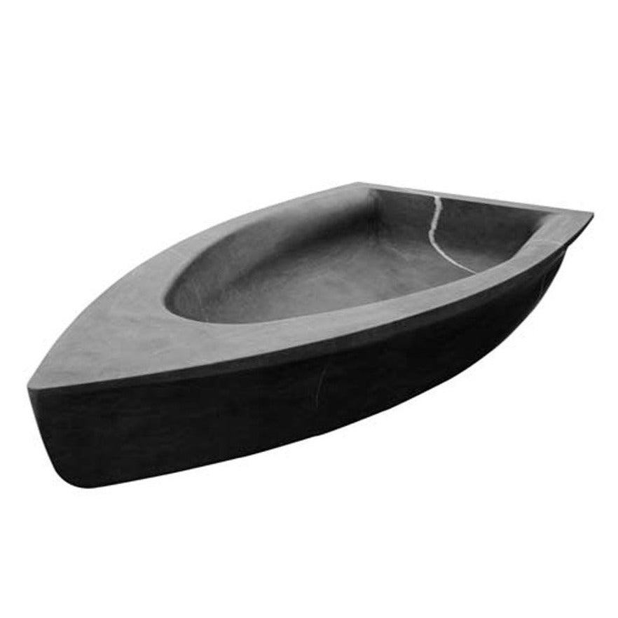 Vascabarca - Freestanding Natural Stone Bathtub by Antonio Lupi Design