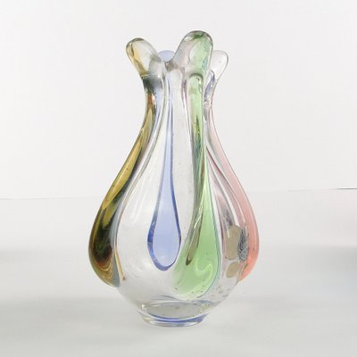 Vase by Hanna Machanovska for Mstisov Glassworks, Czechoslovakia, 1960s-BKO-1823416