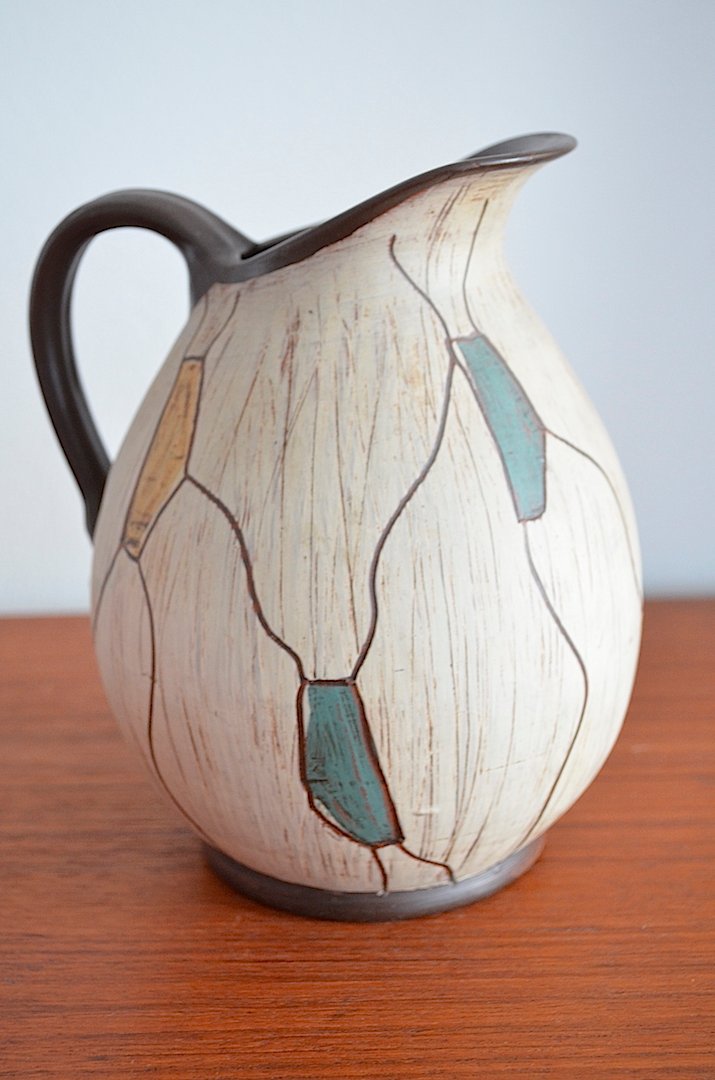 Vase by Heinrich-Maria Müller for Sawa Keramik, 1950s