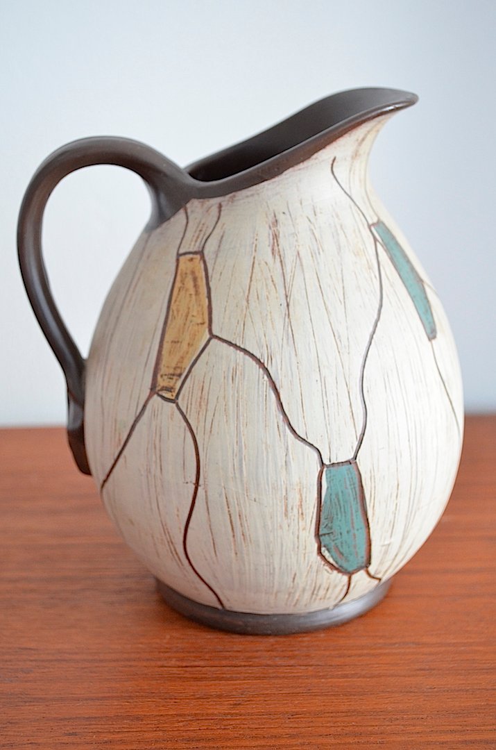 Vase by Heinrich-Maria Müller for Sawa Keramik, 1950s