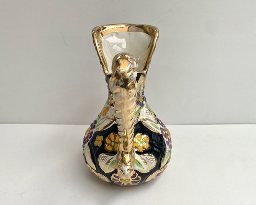 Vase Enamelled Ceramic Pitcher, 1950-GYX-1771363