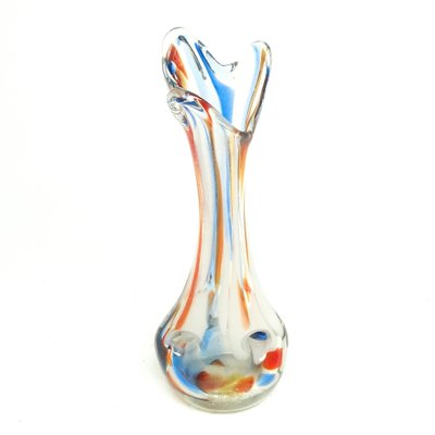 Vase from Hortensja Glassworks, Poland, 1970s-BKO-1451520