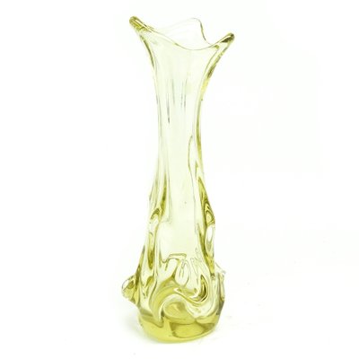 Vase from Wolomin Glassworks, Poland, 1970s-BKO-1451489