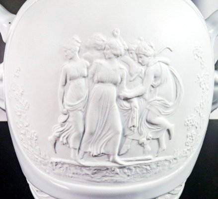 Vase in Ceramic Biscuit, Limoges, France-OJE-1719026