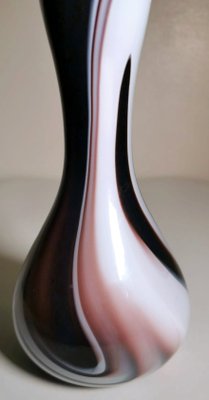 Vase in Colored Opaline Murano Glass by Moretti Carlo, 1970s-QRS-1436297