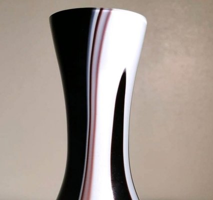 Vase in Colored Opaline Murano Glass by Moretti Carlo, 1970s-QRS-1436297