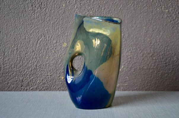 Vase in Flammé Sandstone, 1950s-AIU-1796012