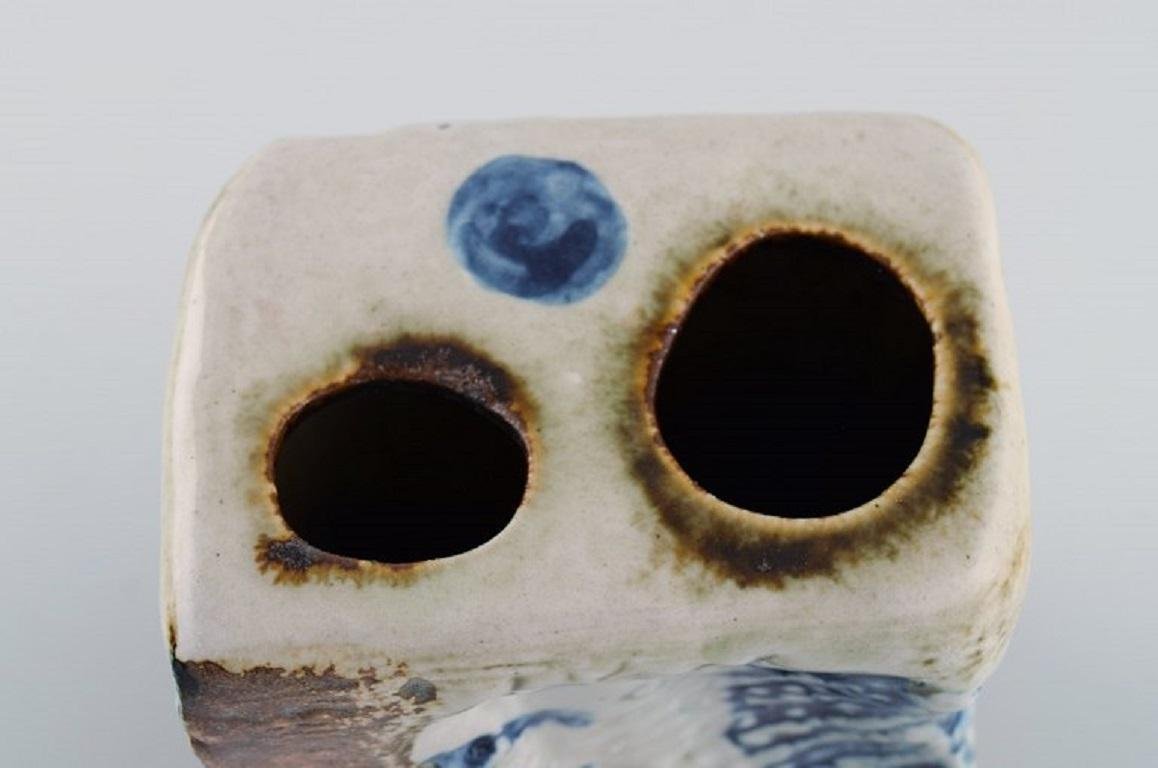 Vase in Glazed Ceramic by Carl-Harry Stålhane for Designhuset, 1970s