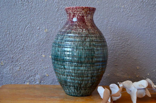 Vase in Gradient Wine Color from Accolay, 1960s